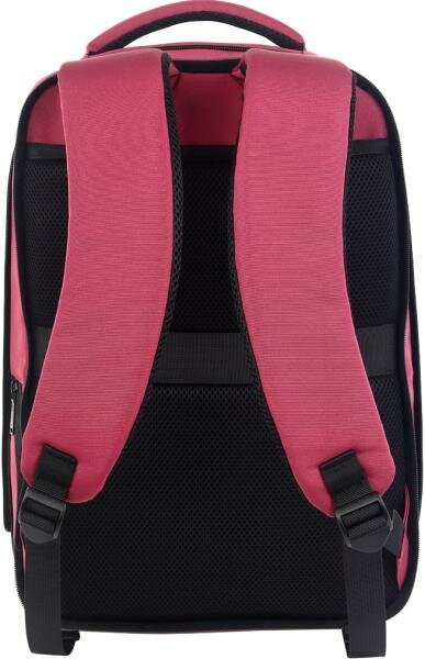 CANYON BPE-5, Laptop backpack for 15.6 inch, Product spec/size(mm): 400MM x300MM x 120MM(+60MM), Red, EXTERIOR materials:100% Polyester, Inner materia