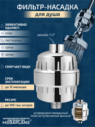 Фильтр (насадка) для душа защита от хлора