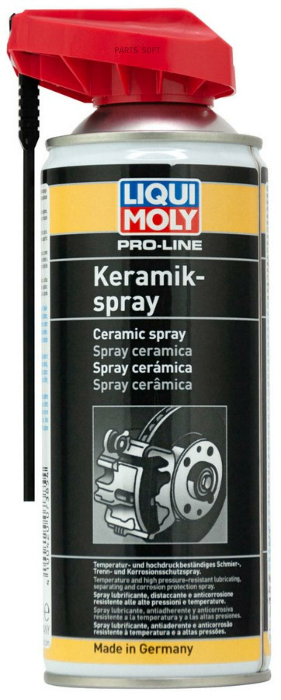 Паста керамическая Pro-Line Keramik-Paste 0,4L LIQUI MOLY / арт. 7385 - (1 шт)