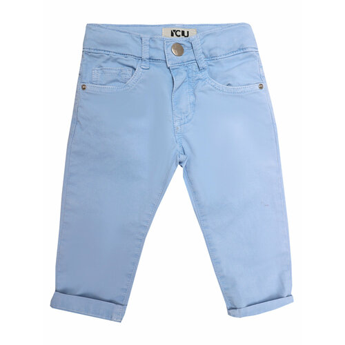 Брюки Y-CLU', размер 74, голубой брюки loomknits размер 74 голубой