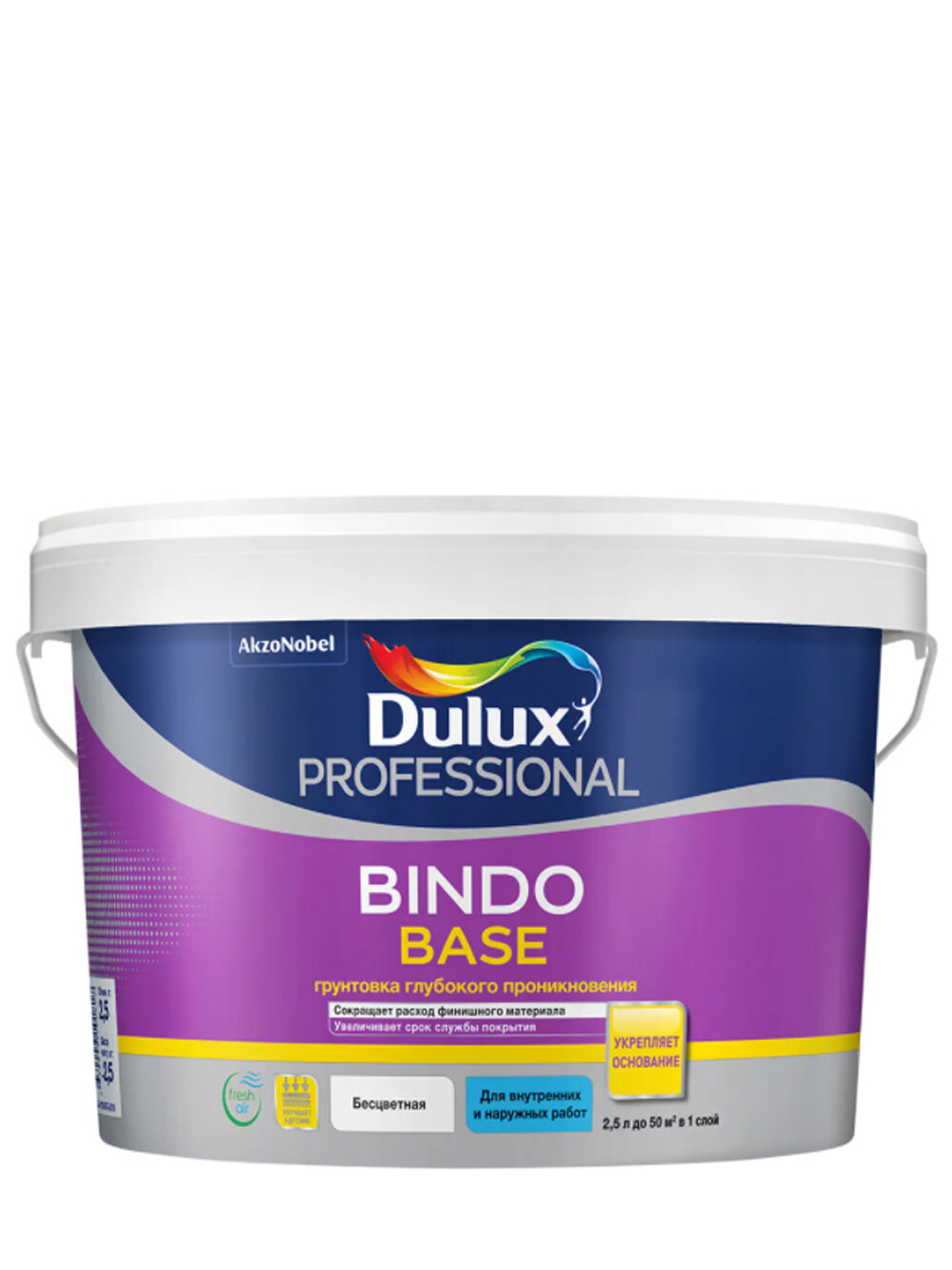 Грунт универсальный водно-дисперсионный Dulux Professional Bindo Base 2,5 л.