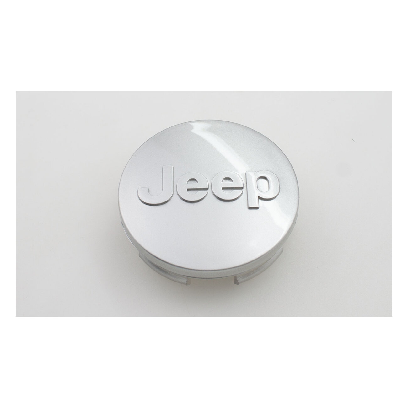 Колпачок на литой диск Jeep 64 мм серебристый