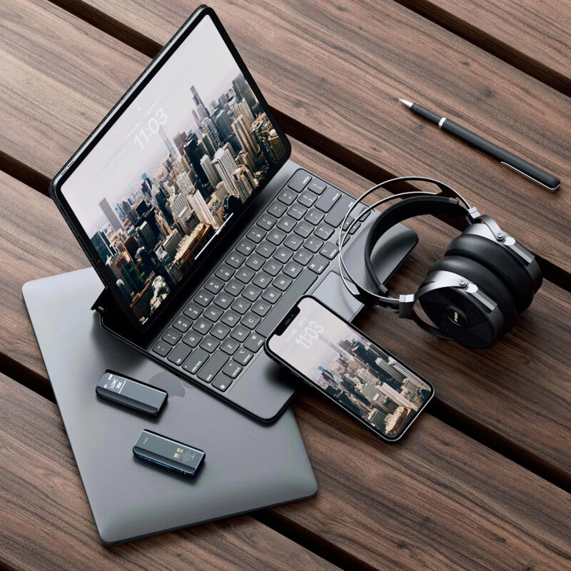 Портативный усилитель для наушников FiiO BTR15 (F3081B) Black — фото 7
