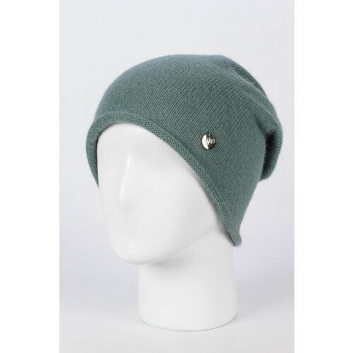 фото Шапка weaving design, размер uni, зеленый