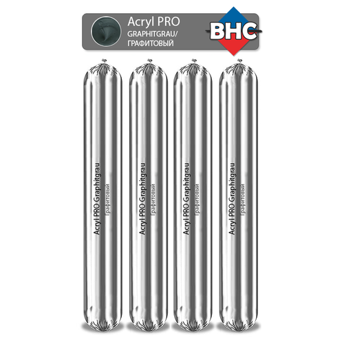 Акриловый герметик BHC ACRYL PRO GRAFITGRAU 600 ML