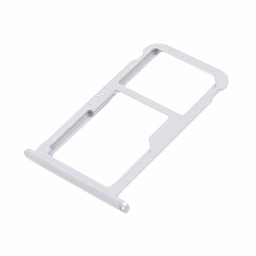 Держатель сим карты (SIM) для Huawei P10 4G (VTR-L09/VTR-L29) серебро for huawei p10 earphone audio sensor headphone jack accessory bundles ribbon vtr l09 vtr l19 vtr l29