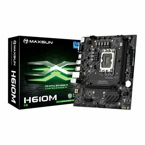 Материнская плата MAXSUN MS-Challenger H610M 1700 2xDDR4 6940709698518 976100₽