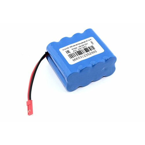 аккумулятор ni cd 9 6v 1400 mah aa row разъем jst 4 4 Аккумулятор Ni-Cd 9.6V 1400 mAh AA Row разъем JST (4+4)