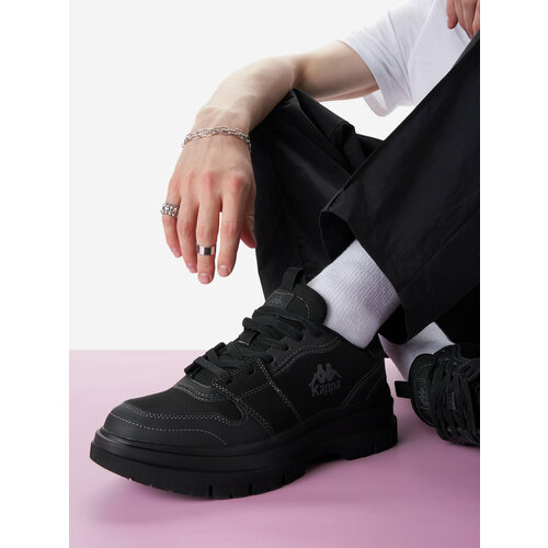 фото Кроссовки kappa, размер 43.5, черный