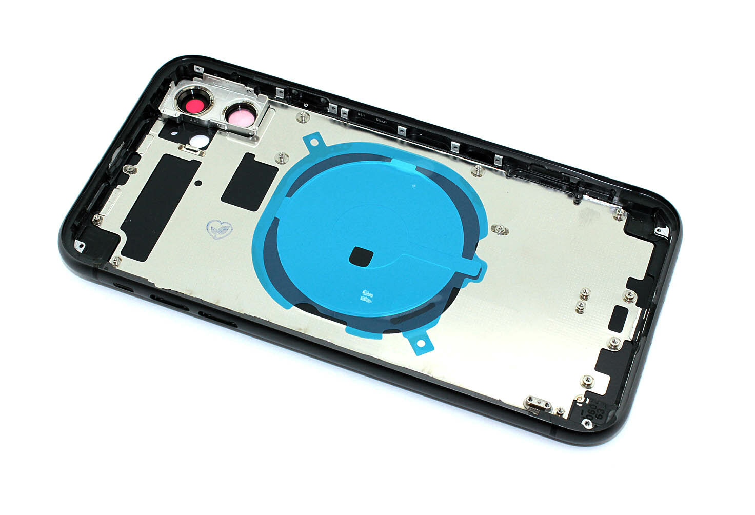 Задняя крышка (корпус) в сборе с рамкой для Apple iPhone 11 черная