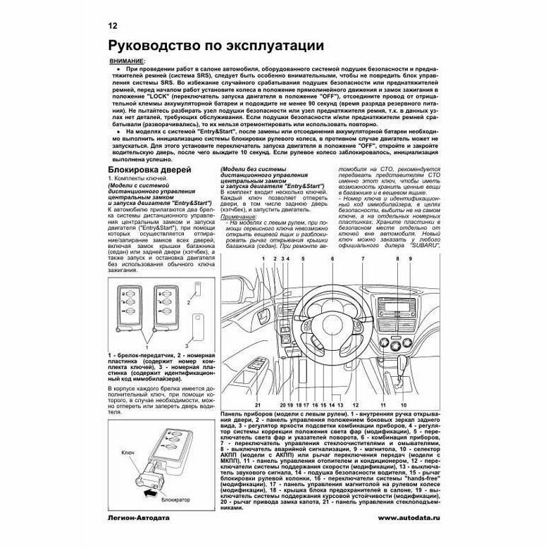 Subaru Impreza: Impreza WRX Impreza WRX STI. Модели c 2007 года выпуска с двигателями EL15 (1,5 л.), EJ20 (2,0 л.), EJ25 (2,5 л. Turbo). Устройство, техническое обслуживание и ремонт - фото №9
