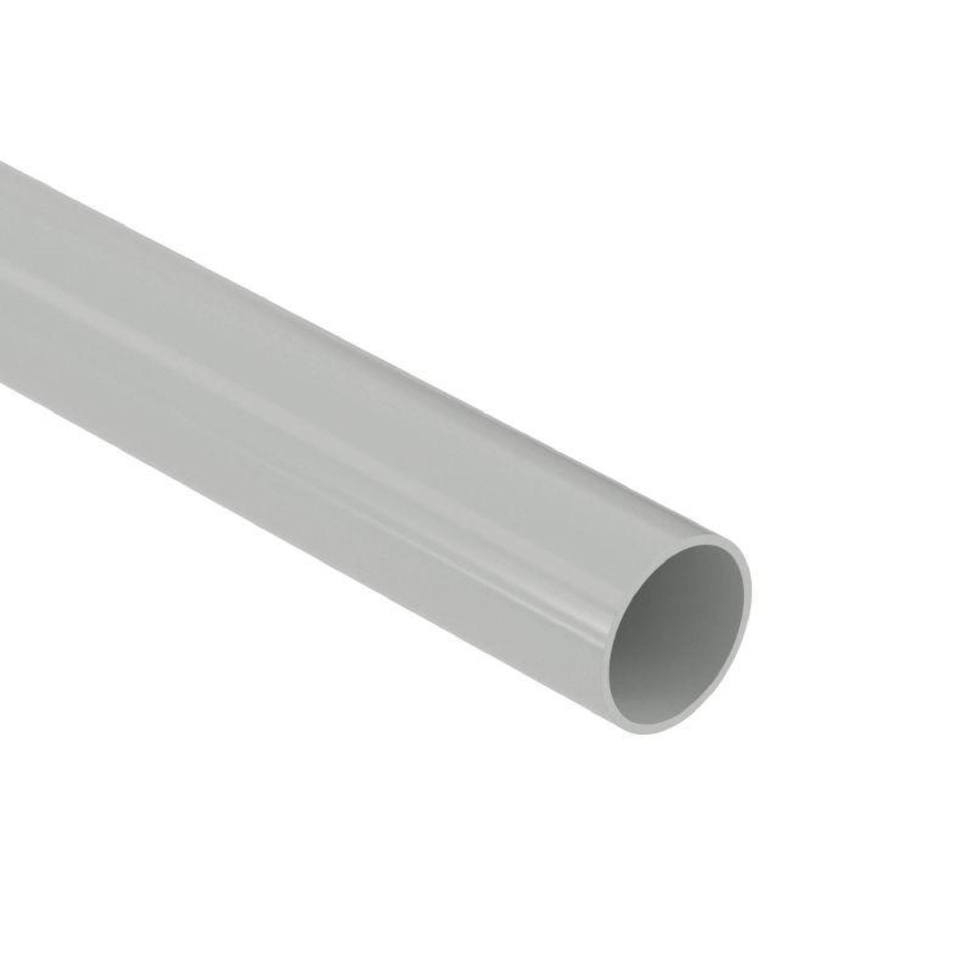 Труба гладкая Dkc ПВХ жесткая легкая d32мм атмосф. серый (длина 3м), 63932UF