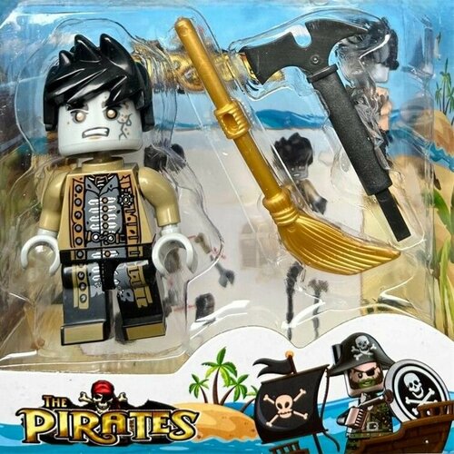 222F Конструктор minifigures The Pirates, фигурка Пираты Карибского моря 7,5 см.