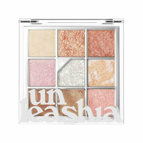 Палетка теней для век с глиттерами Unleashia Glitterpedia Eye Palette №1 All of Glitter