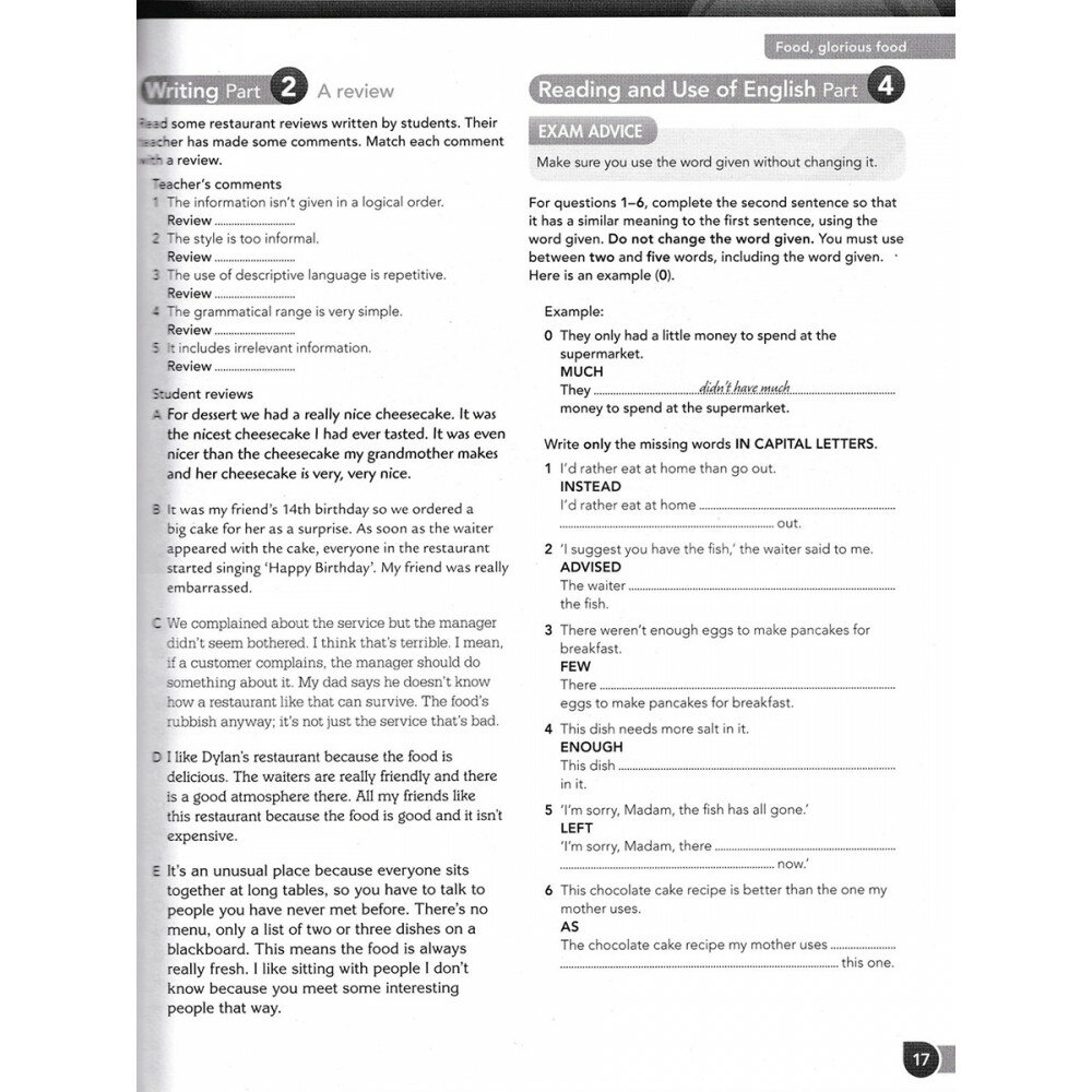 Книга Complete First for Schools WB +ans +D Rev Exam 2015 - фото №9
