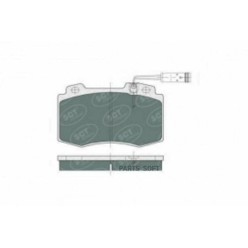 SCT GERMANY SP388 коод. торм. задн. MERCEDES-BENZ W163 98>05/W220 98>05/W129