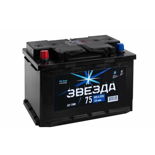 Аккумулятор Русская Звезда 75Ач прямая полярность 8000₽