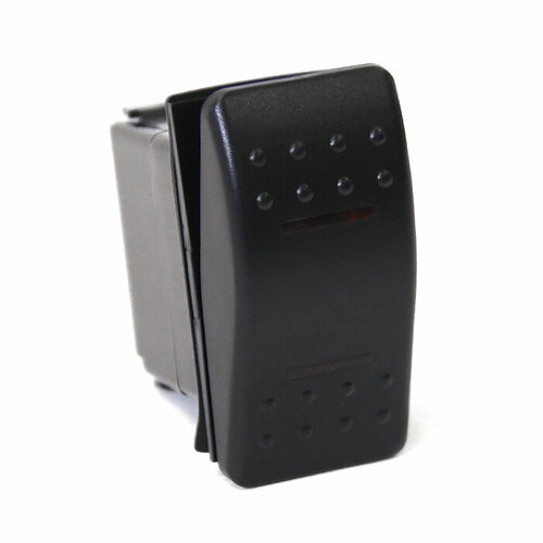 Переключатель (on)-on, SPDT, 4P с двойной подсветкой NEKEKE