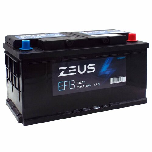 Аккумулятор автомобильный 100 - 6СТ АПЗ ZEUS EFB о п L5 c 21380₽