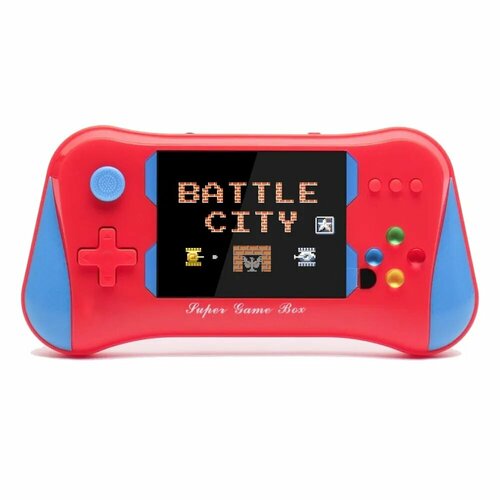 Игровая приставка SUP X7M 500in1 красный портативная джойстик в комплекте 1877₽