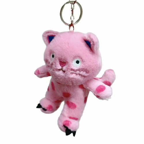Брелок Котик ароматизированый с запахом малины розовый кот