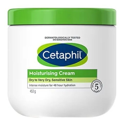 Cetaphil Крем для тела и лица увлажняющий. Для сухой, очень сухой и чувствительной кожи 453 г.