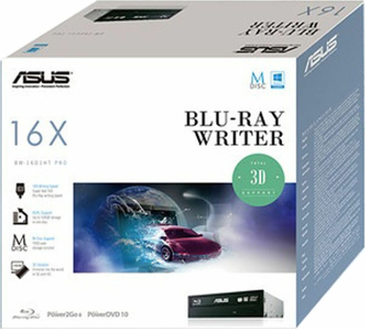 Привод Asus /BLK/B/AS SATA OEM Black - фото №18