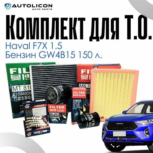 Комплект для ТО Haval F7X 15 л GW4B15 150 л с 4118₽