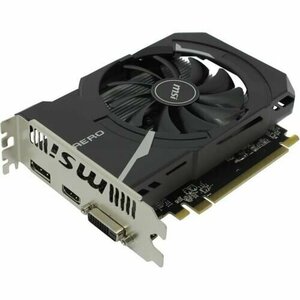 Видеокарта MSI ATI RX 550 AERO ITX 4G OC AMD Radeon RX 550 4096Mb 128bit