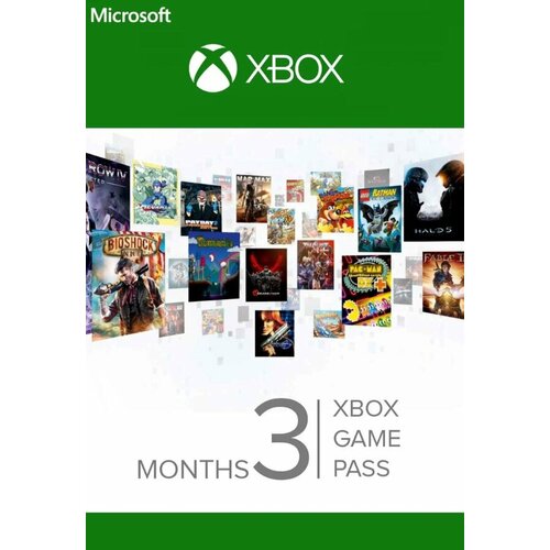 подписка xbox live gold game pass core на 3 месяца электронный ключ xbox one series ключ доступно в россии Подписка Xbox Game Pass 3 месяца Xbox Россия