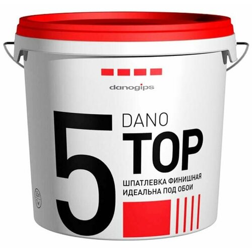 Даногипс Дано Джет 5 финишная полимерная шпатлевка (5,6кг) (3,5л) / DANOGIPS Dano Jet 5 шпатлевка финишная под обои (5,6кг) (3,5л) даногипс дано топ 5 шпатлевка финишная под обои 10л danogips dano top 5 шпаклевка полимерная финишная под обои 10л