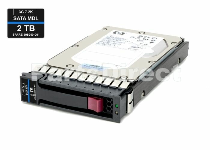 638516-001 Жесткий диск HP 2-TB 3G 7.2K 3.5 SATA HDD