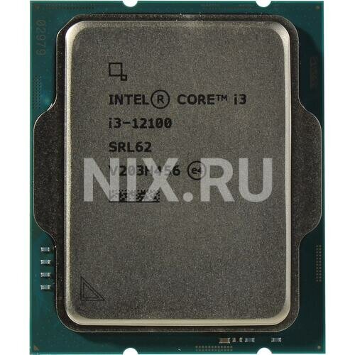 Процессор Intel Процессор Intel Core i3 12100 OEM (CM8071504651012, SRL62)