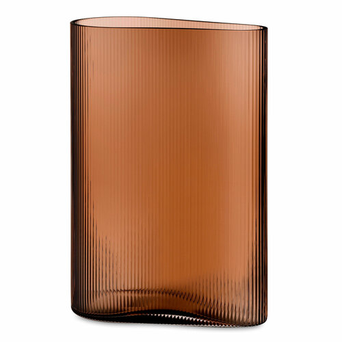 Ваза Туман, 29 см, хрусталь, карамельная ND15556_1101315