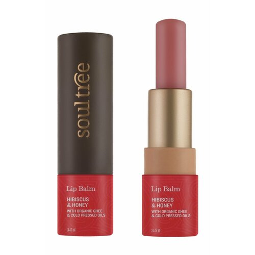SoulTree Бальзам для губ с гибискусом и медом