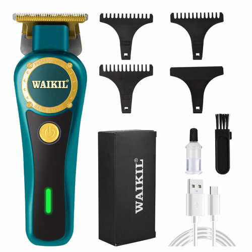 Профессиональная ретро-машинка для стрижки цвет синий 88300₽