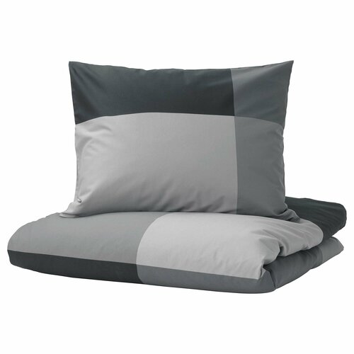 Икея IKEA BRUNKRISSLA брункриссла двойной пододеяльник черный 240x22050x60 см 8199₽