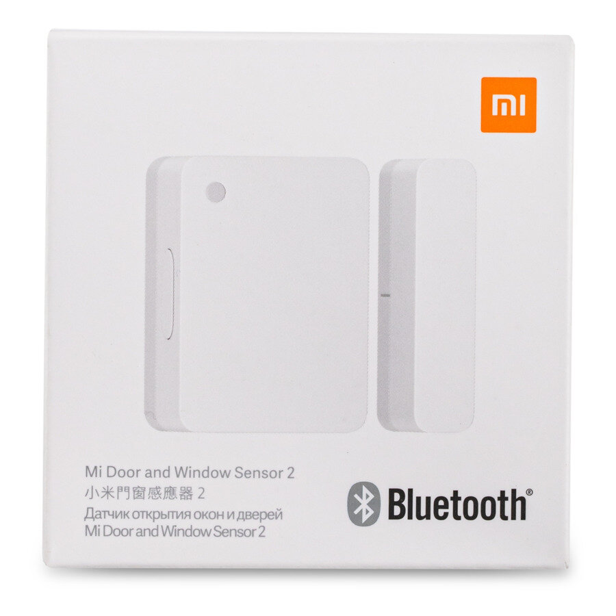 Датчики Для Умного Дома Xiaomi Датчик открытия Xiaomi Mi Door and Window Sensor 2 MCCGQ02HL, пластик, п/к