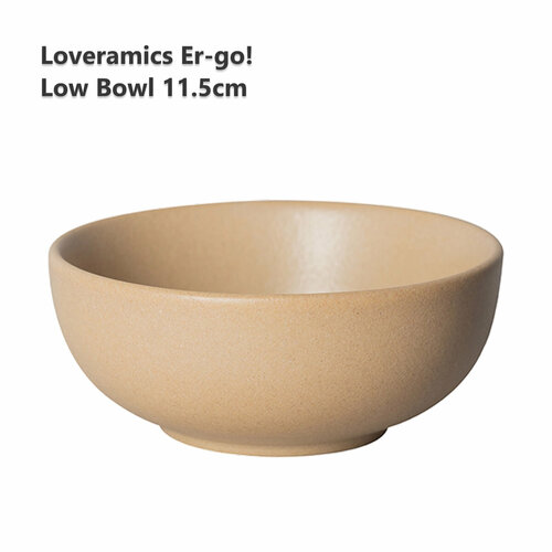 Салатник керамический Loveramics Er-go 115 см Low Bowl S Matte Sand D068-113BMS 552₽