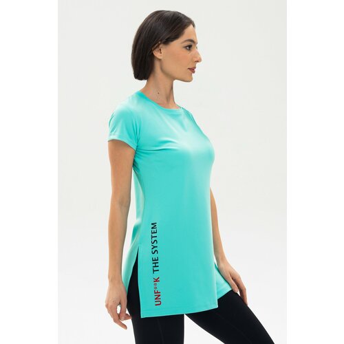 фото Футболка спортивная fitbomb, размер xl, бирюзовый