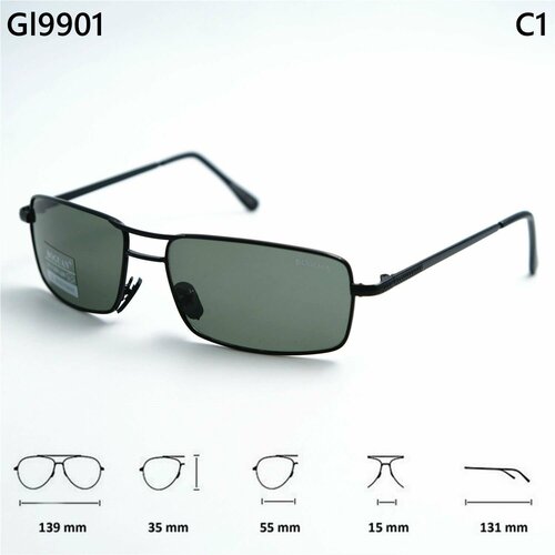 Солнцезащитные очки BOGUAN, черный