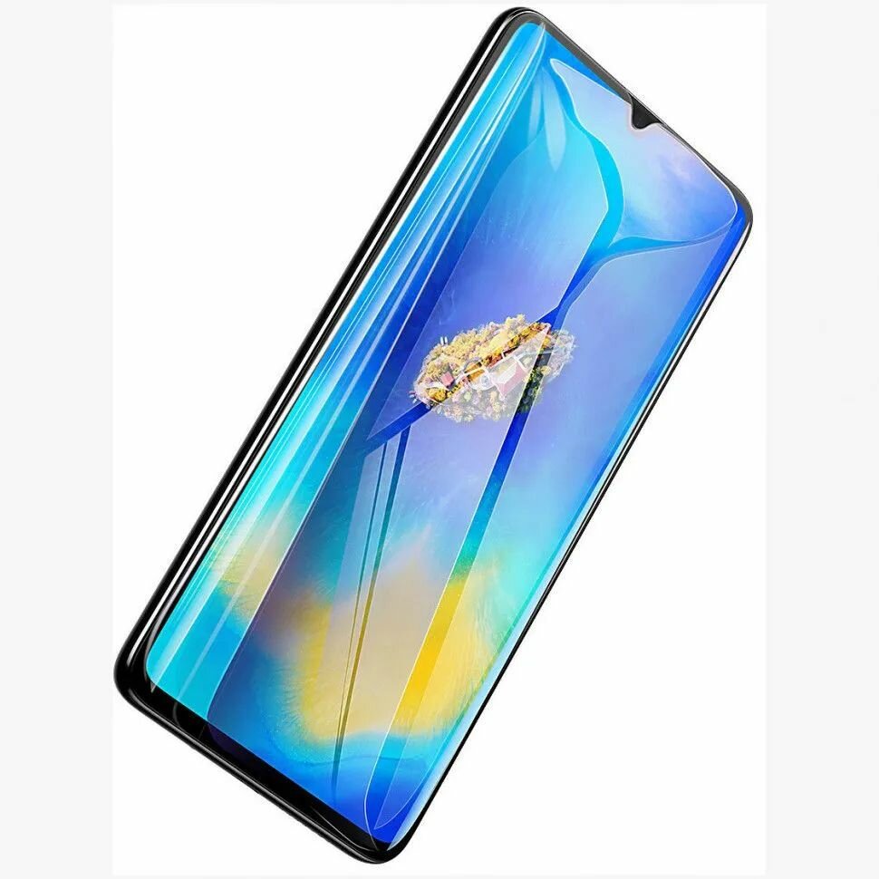 VЗащитное стекло Baseus 0.3mm Full Screen Anti-bluelight Tempered Glass Film для Huawei Mate20 X (SGHWMATE20X-KB01) Черное