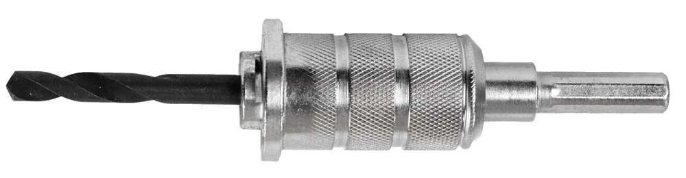 фото Державка ЗУБР "эксперт" универсальная, магнитная, быстросъемная для коронок-чашек 33360-хх, 33361-хх, d 32-127мм 33362