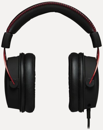 Изображение товара Наушники HyperX Cloud Alpha Red, с микрофоном, шумоподавлением, игровые