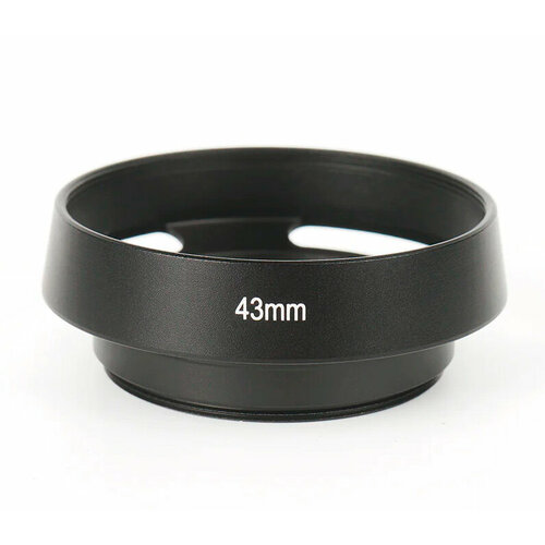 Бленда 7Artisans Lens Hood 43 мм металлическая резьбовая 702₽