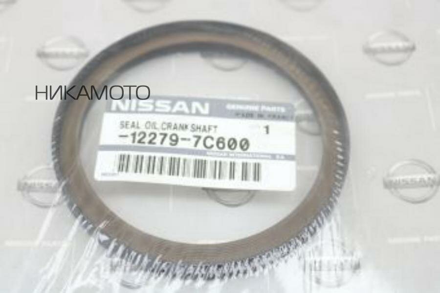 NISSAN 12279-7C600 Сальник коленвала задний с корпусом