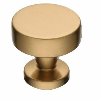 30-Champagne Gold Ручка кнопка модерн матовая латунь