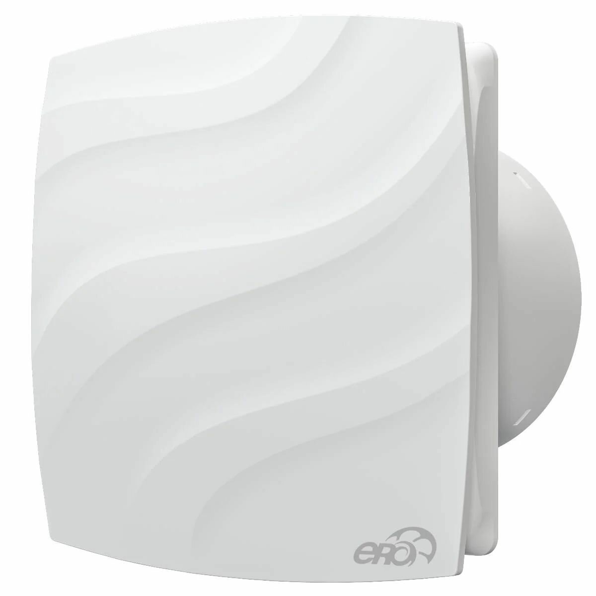 Вентилятор вытяжной осевой ERA WAVE 100C, с обратным клапаном, белый, D 100 мм