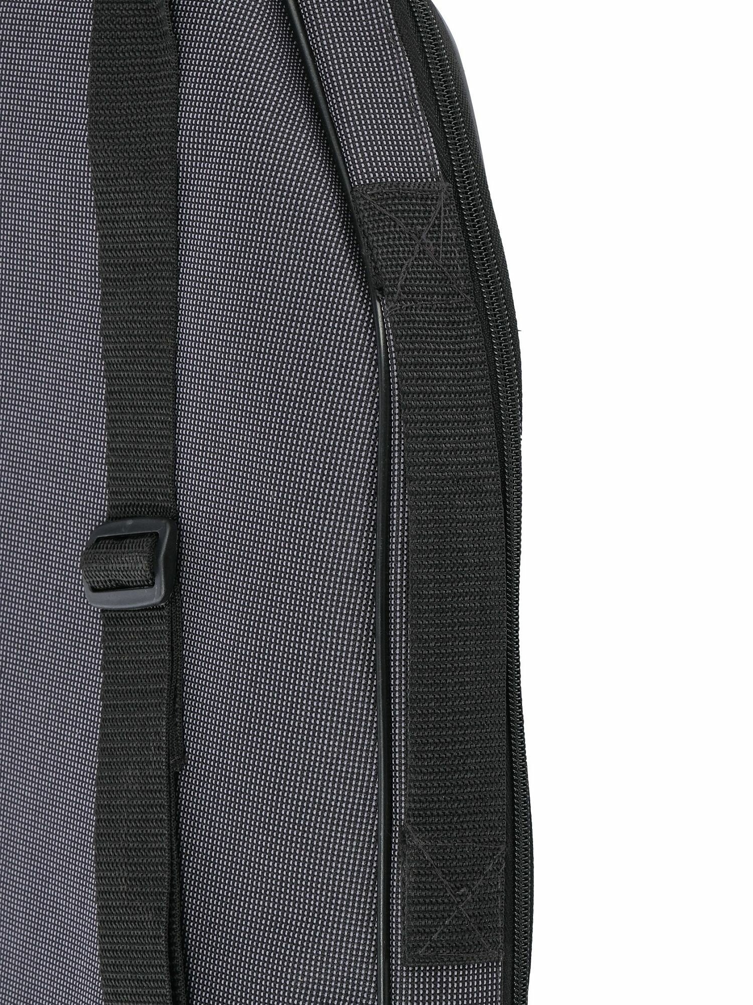 Чехол для бас-гитары, серый. Утеплитель: поролон 5мм. — фото 1