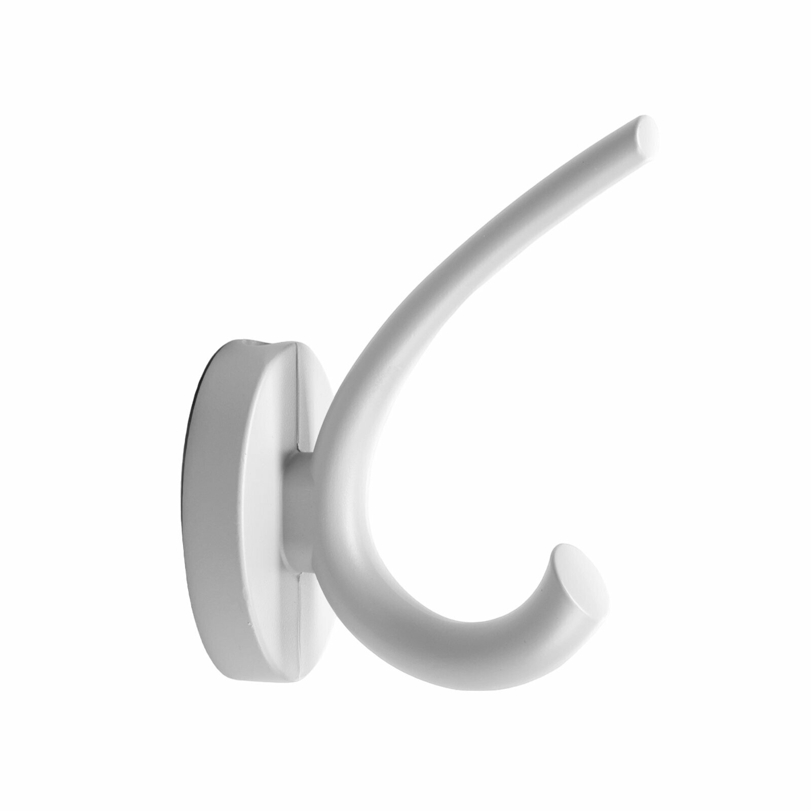 Крючок мебельный CAPPIO USUAL, двухрожковый, цвет лунный серый, 10526875